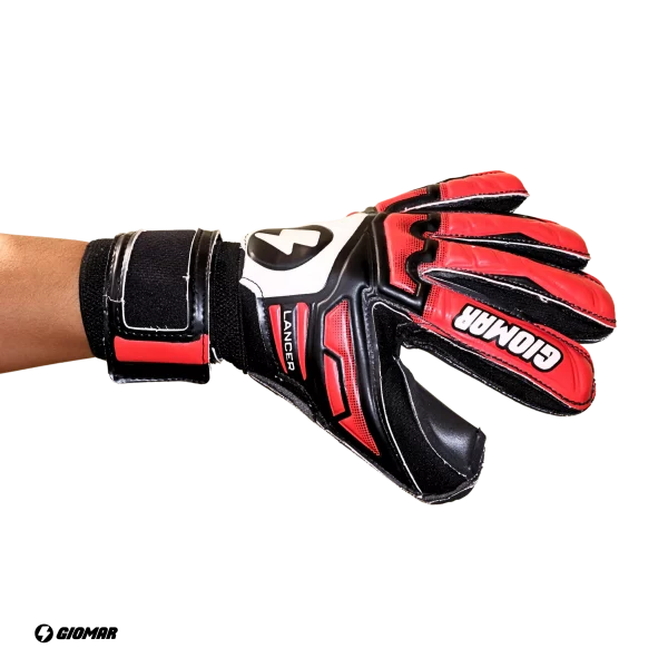 GUANTES GIOMAR LANCER DEPORTIVO ROJO/NEGRO - Imagen 3
