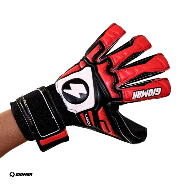 GUANTES GIOMAR LANCER DEPORTIVO ROJO/NEGRO - Imagen 2