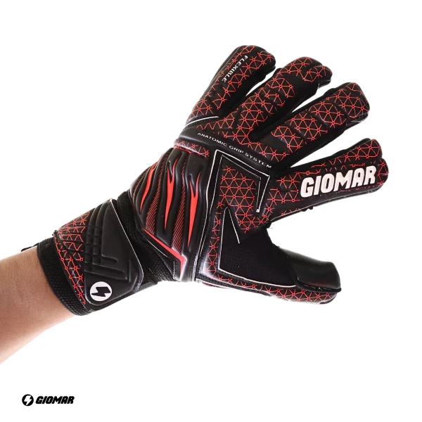 GUANTES GIOMAR ANATOMIC PROFESIONAL NEGRO/ROJO - Imagen 2