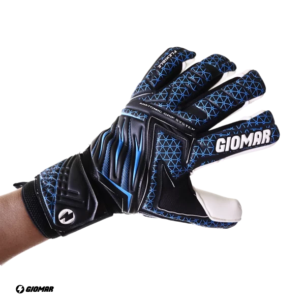 GUANTES GIOMAR ANATOMIC PROFESIONAL NEGRO/TURQUESA - Imagen 2