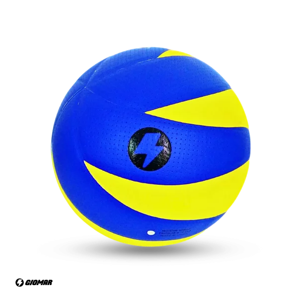PELOTA GIOMAR P/VOLEY PU-G3000 AZUL/AMARILLO P12 - Imagen 3