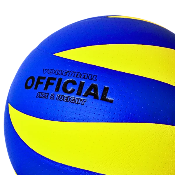 PELOTA GIOMAR P/VOLEY PU-G3000 AZUL/AMARILLO P12 - Imagen 2