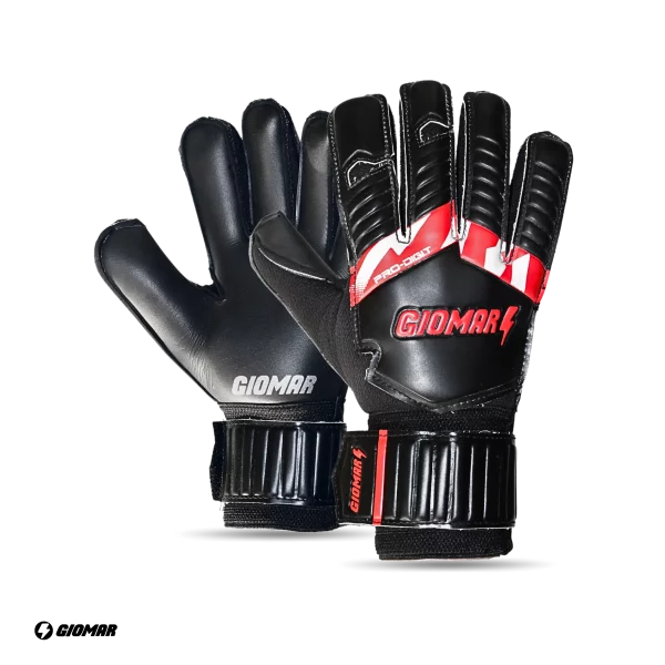 GUANTES GIOMAR PRO DIGIT DEPORTIVO NEGRO/ROJO