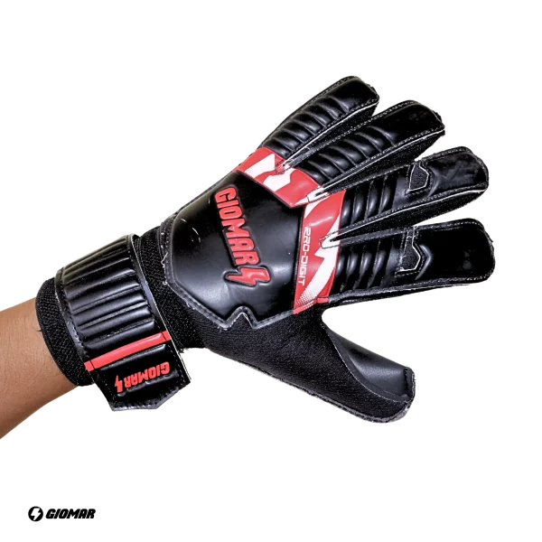 GUANTES GIOMAR PRO DIGIT DEPORTIVO NEGRO/ROJO - Imagen 3