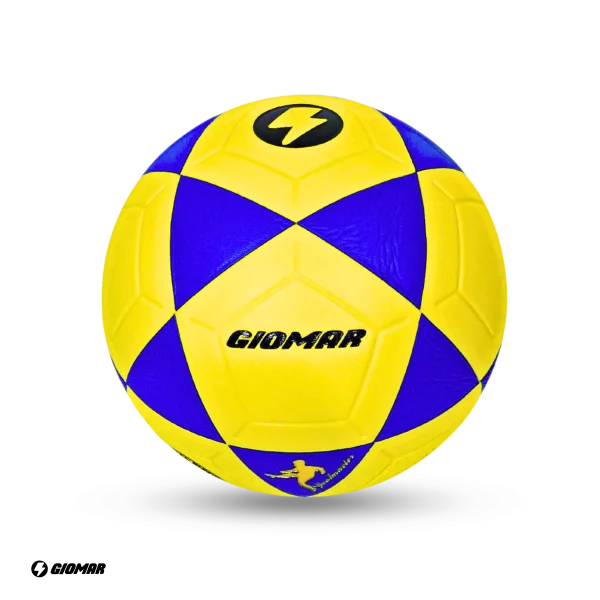 PELOTA GIOMAR PARA FUTBOL PVC AMARILLO/AZUL #5