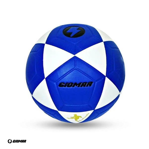 PELOTA GIOMAR PARA FUTBOL PVC AZUL/BLANCO #5