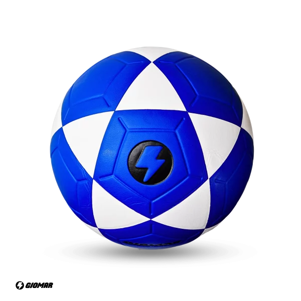 PELOTA GIOMAR PARA FUTBOL PVC AZUL/BLANCO #5 - Imagen 3