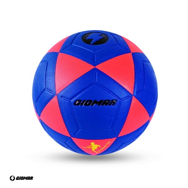 PELOTA GIOMAR PARA FUTBOL PVC AZUL/ROJO #5