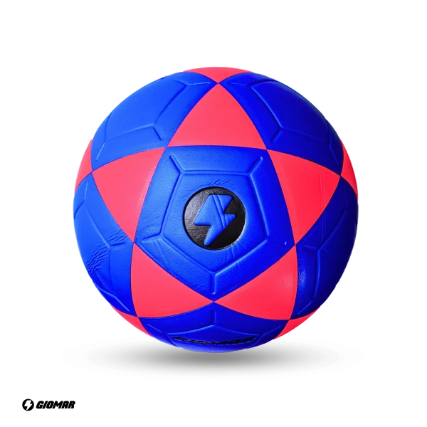 PELOTA GIOMAR PARA FUTBOL PVC AZUL/ROJO #5 - Imagen 2
