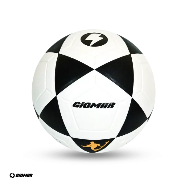 PELOTA GIOMAR PARA FUTBOL PVC BLANCO/NEGRO