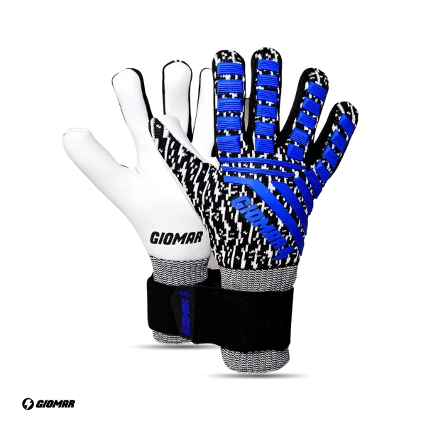 GUANTES GIOMAR SUPER GRIP SEMIPROFESIONAL NEGRO/AZULINO