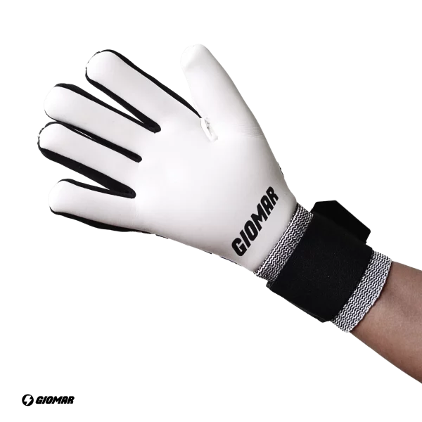 GUANTES GIOMAR SUPER GRIP SEMIPROFESIONAL NEGRO/AZULINO - Imagen 4