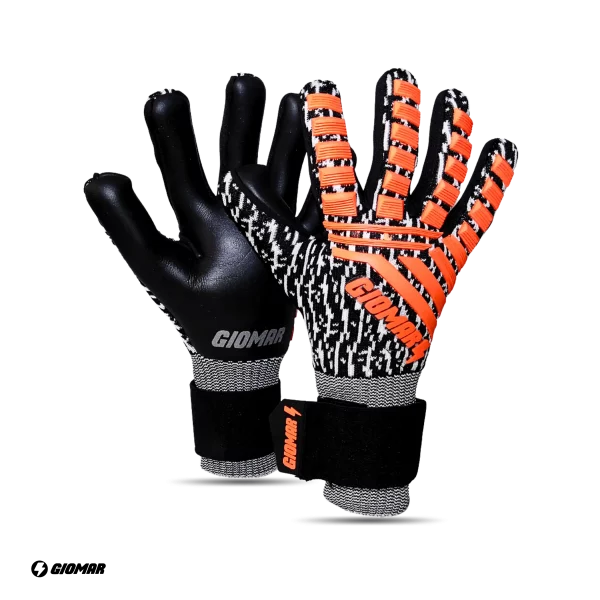 GUANTES GIOMAR SUPER GRIP SEMIPROFESIONAL NEGRO/NARANJA