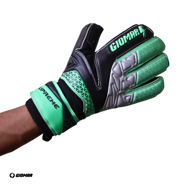 GUANTES GIOMAR SUPREME PROFESIONAL VERDE/NEGRO - Imagen 2
